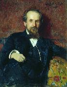 Portrait of the painter Pavel Petrovich Chistyakov Ilya Repin
